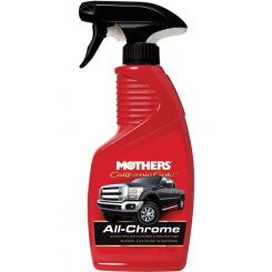 Mothers Metal Polish California Gold All Chrome 12 oz Spray Bottle