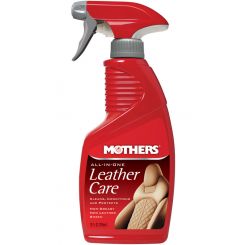 Mothers Leather Cleaner All-In-One Leather Care 12 oz Bottle