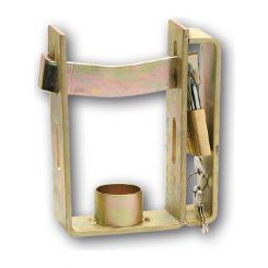 ARK Heavy Duty Trailer Coupling Lock 2 Position Locking with Padlock Display