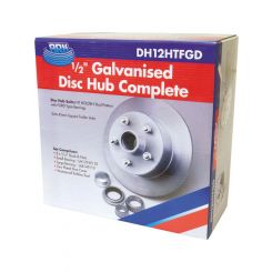 ARK 1/2" Trailer Disc Brake Hub Gal For Holden with Ford Bearings