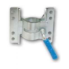 ARK Fixed Jockey Wheel Clamp W/ 8 Holes For U-Bolts T/S 350Kg Bulk Pck
