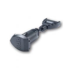 ARK Trailer Adaptors 7 Pin Flat Socket To 7 Pin Large Round Plug Blister