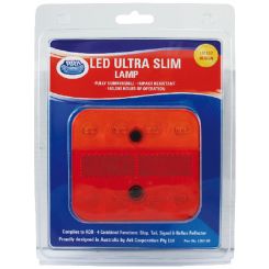 ARK LED Stop/Tail/Indicator Lamp 12V w/ Reflex Reflector 100X90X17mm