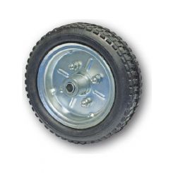ARK 10" Solid Rubber Jockey Wheel w/ Steel Rim T/S Standard Jw Bulk Pack