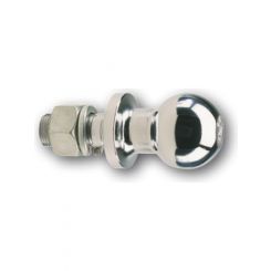 ARK Chrome Plated Towball 52mm X 7/8" Shank 3.5 Ton Size 12mm