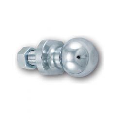 ARK Chrome Tow Ball 50mm 3.5 Ton W/Flat Flange 7/8" X 62mm Size 12mm