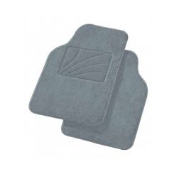 Carfit Carpet Car Mat Prestige Black 2pcs Front Set