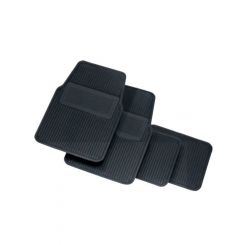 Carfit Rubber Car Mat Classic Black 4pcs Front & Rear Set