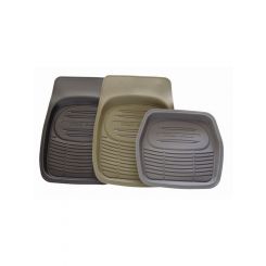 Carfit Rubber Car Mat Mud / Snow Grey 1pc Front