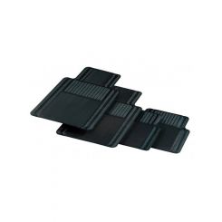 Carfit Rubber Car Mat Slimline Black 4pcs Front & Rear Set