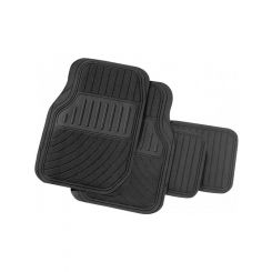 Carfit Rubber Car Mat Perfect Fit Black 4pcs Front & Rear Set