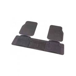 Carfit Rubber Car Mat Perfect Fit Black 3pcs Front & Rear Set