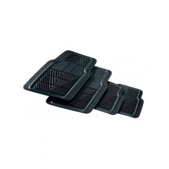 Carfit Rubber Car Mat Traction Grey 4pcs Front & Rear Set