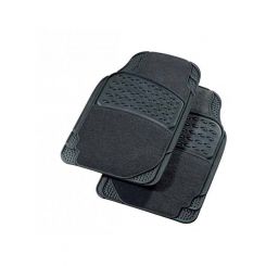 Carfit Carpet Rubber Car Mat Majestic Grey 2pcs Front