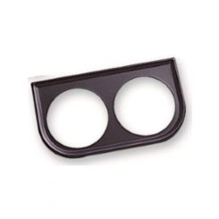 Trisco Double Gauge 52 mm Panel Black