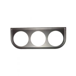Trisco Triple Gauge 52 mm Panel Black