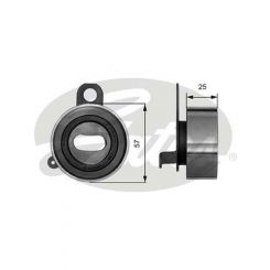 Gates Engine Timing Belt Tensioner Pulley