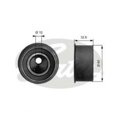 Gates Engine Timing Belt Tensioner Pulley