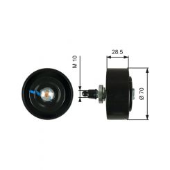 Gates DriveAlign Idler Pulley