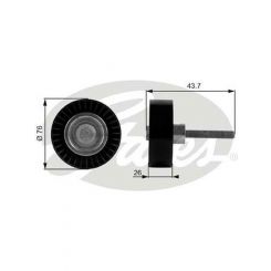 Gates DriveAlign Idler Pulley