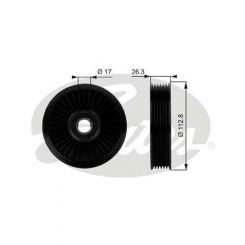 Gates DriveAlign Idler Pulley