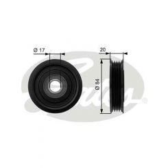 Gates DriveAlign Idler Pulley