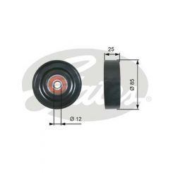 Gates DriveAlign Idler Pulley