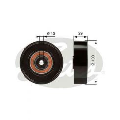 Gates DriveAlign Idler Pulley