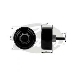 Gates DriveAlign Idler Pulley