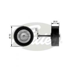 Gates DriveAlign Idler Pulley