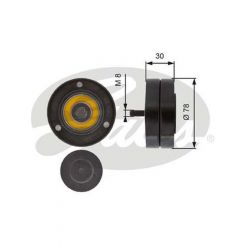 Gates DriveAlign Idler Pulley