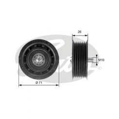 Gates DriveAlign Idler Pulley
