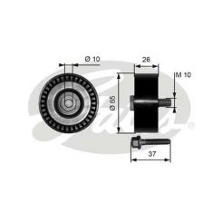 Gates DriveAlign Idler Pulley