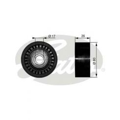 Gates DriveAlign Idler Pulley
