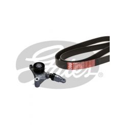 Gates Micro-V Ribbed Belt & Tensioner Kit (K017PK1933)