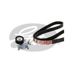 Gates Micro-V Ribbed Belt & Tensioner Kit (K026PK1305)