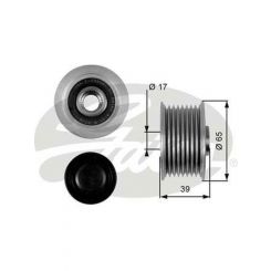 Gates Alternator Decoupler Pulley