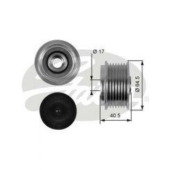 Gates Alternator Decoupler Pulley