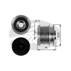 Gates Alternator Decoupler Pulley