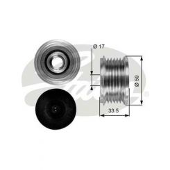 Gates Alternator Decoupler Pulley