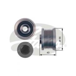 Gates Alternator Decoupler Pulley