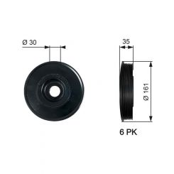 Gates Harmonic Balancer