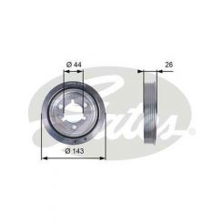 Gates Harmonic Balancer
