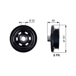 Gates Harmonic Balancer
