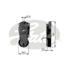 Gates DriveAlign Belt Tensioner