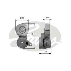 Gates DriveAlign Belt Tensioner