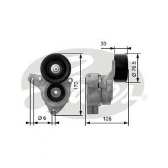 Gates DriveAlign Belt Tensioner