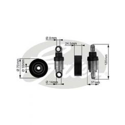 Gates DriveAlign Belt Tensioner