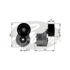 Gates DriveAlign Belt Tensioner