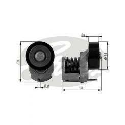 Gates DriveAlign Belt Tensioner